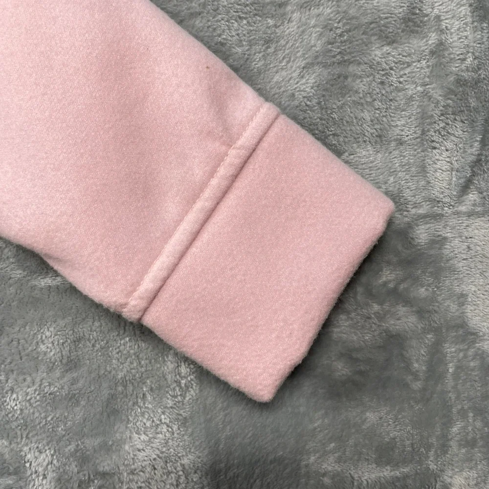 Gymboree Girls Butterfly Garden Pink Moto Jacket Lined Asymmetrical Zip Size M - Picture 7 of 12